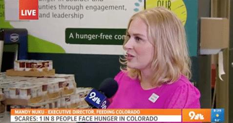 screen capture of a 9Cares TV segment