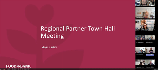 regional town halls graphic