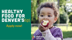 Healthy Food for Denver's Kids banner