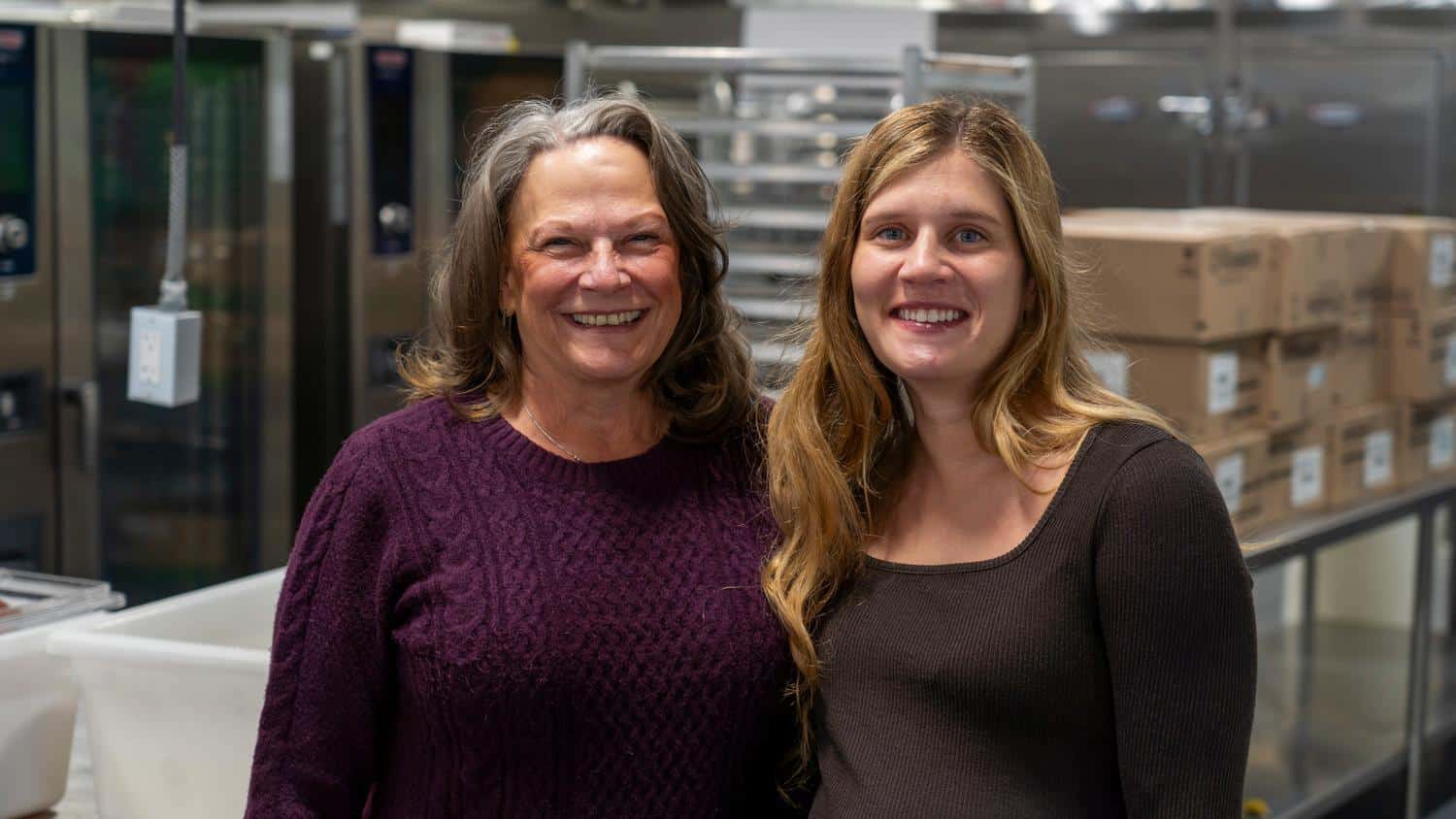 the 2026 Feeding Hope Rising Star Volunteer Award winners, Jill Domzalski and Jan Butler