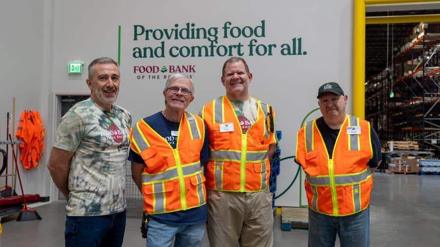 Photos of the 2026 Feeding Hope Betty Van Hook award winner, Blaine Grady.