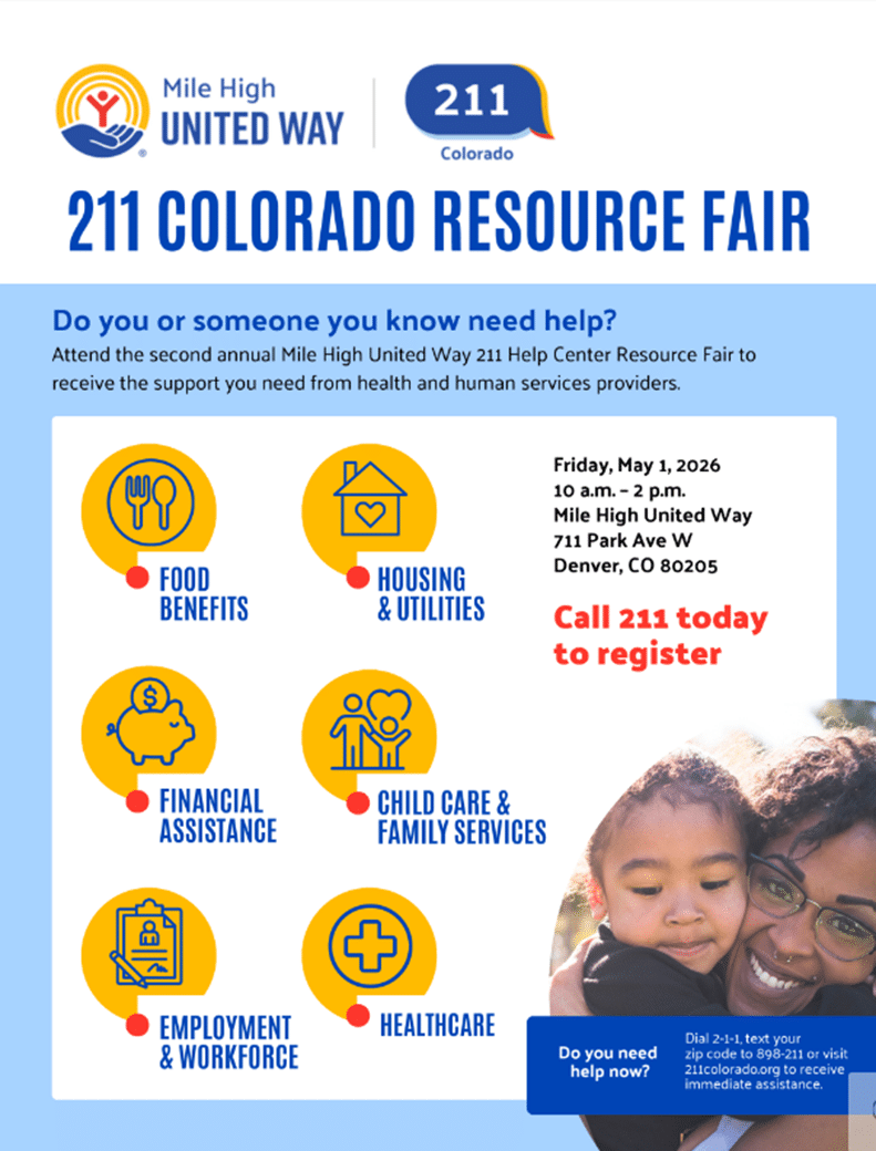 211 Resource Fair flyer