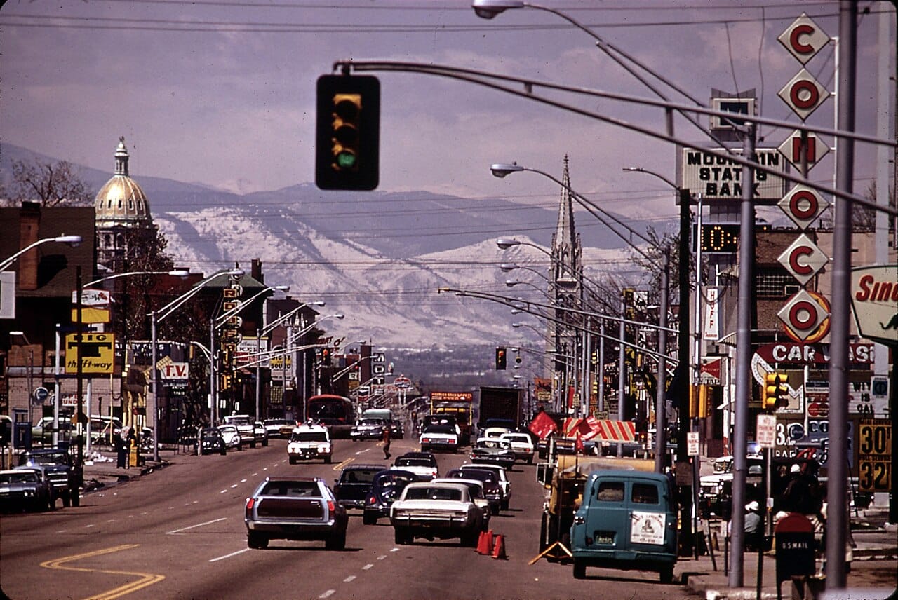 Colfax Avenue in 1970