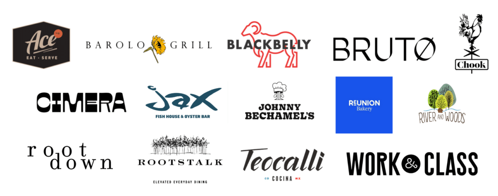 logos for sponsors